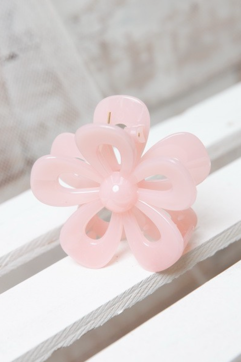 Flower Claw Clip