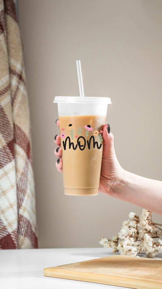 Floral Mom- Tumbler