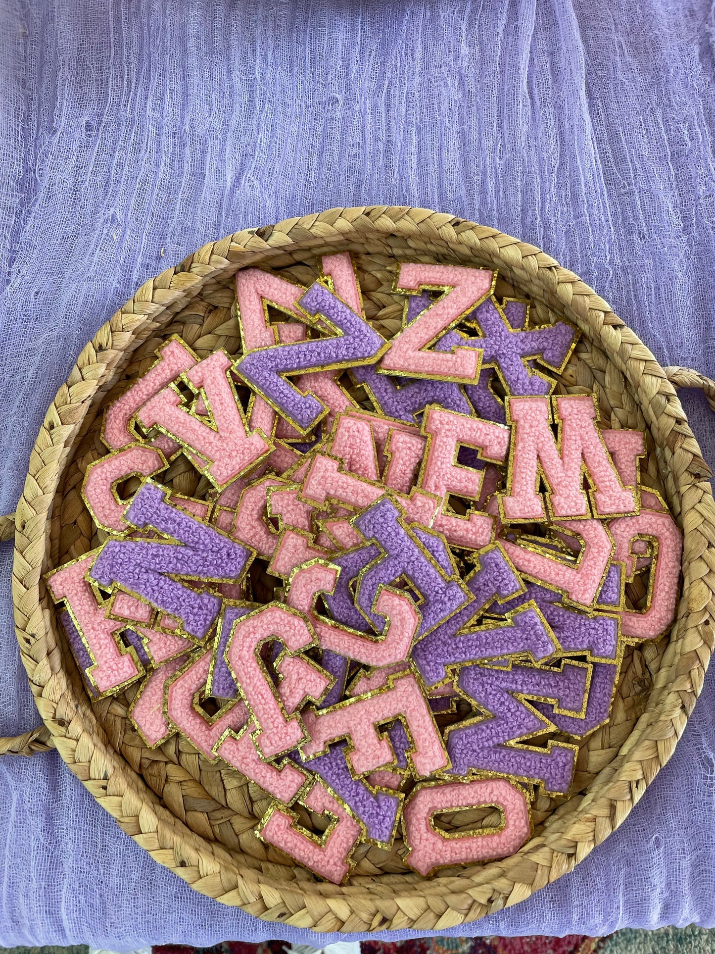 Chenille Letters